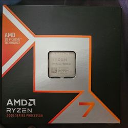 AMD Ryzen 7 9800X3D Granite Ridge AM5 4.70GHz 8-Core Boxed Processor - Heatsink Not Included