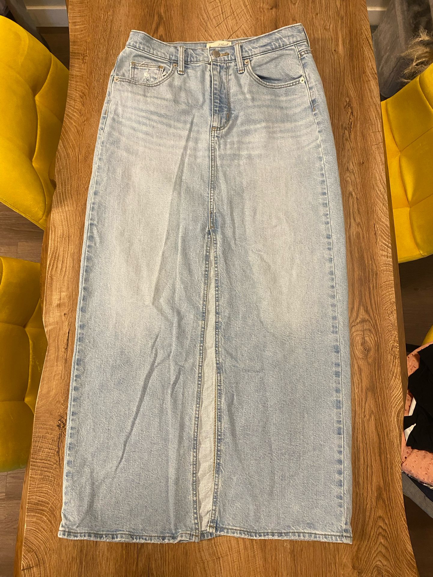 Universal Thread Long Denim Skirt 6