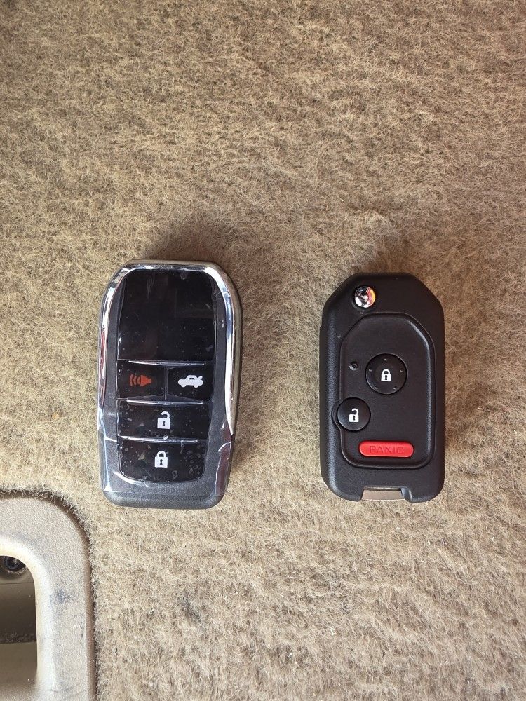 Llaves para HONDA Y TOYOTA
