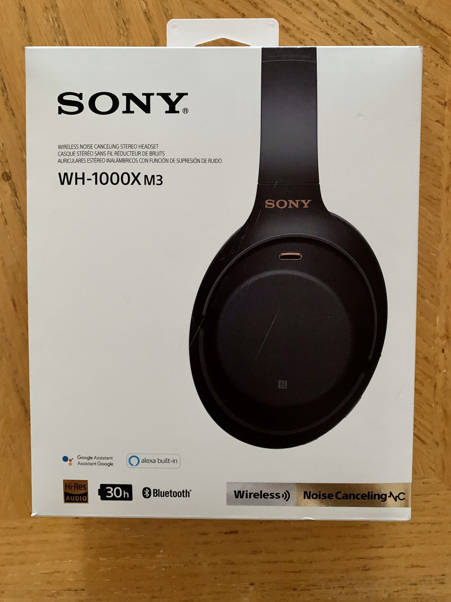 Sony WH-1000XM3 M3 Headphones new black (Bose 700 )