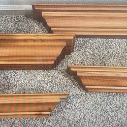 Classic, Wooden, Crown Moulding Style, Floating Shelves 