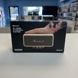 Marshall - Emberton II Portable Bluetooth Speaker - Cream New
