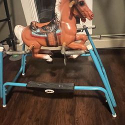 Antique Flexible Flyer Spring Rocking Horse