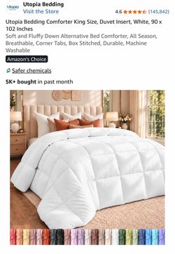 Brand New King Size Duvet Insert