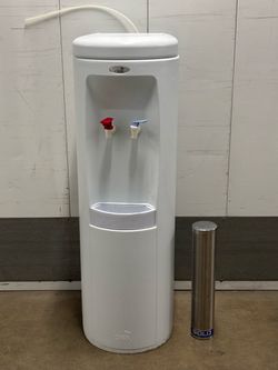 Oasis POUD1SHS WHI Atlantis Hot 'N Cold Bottleless Water Cooler, White Water dispenser