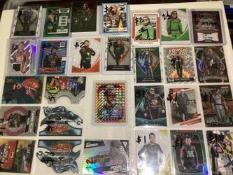 28 NASCAR racing cards 1 patch 1 auto and other cards