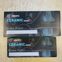 Dodge Ram 1500, 19-20-21-22-23-24-25 Front & Rear Ceramic Pads 