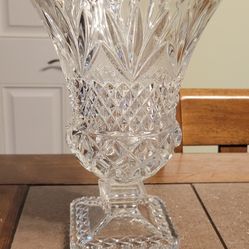 Ornate Crystal Vase