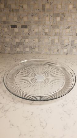 Glass Serving Platter...NEW