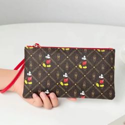 NEW DISNEY MICKEY LEATHER WRISTLET