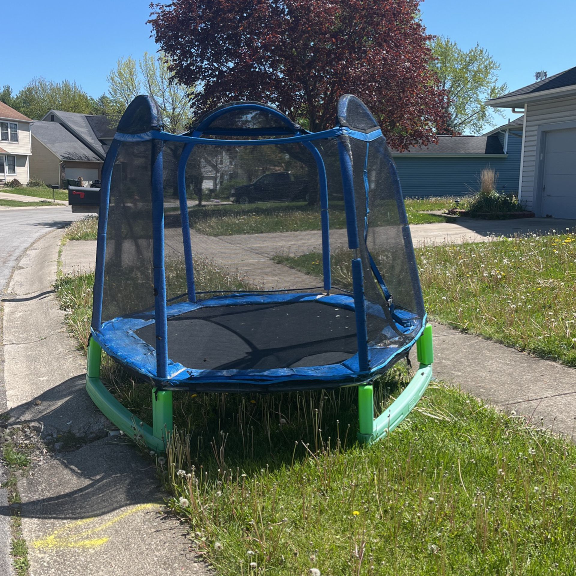 Free kids trampoline