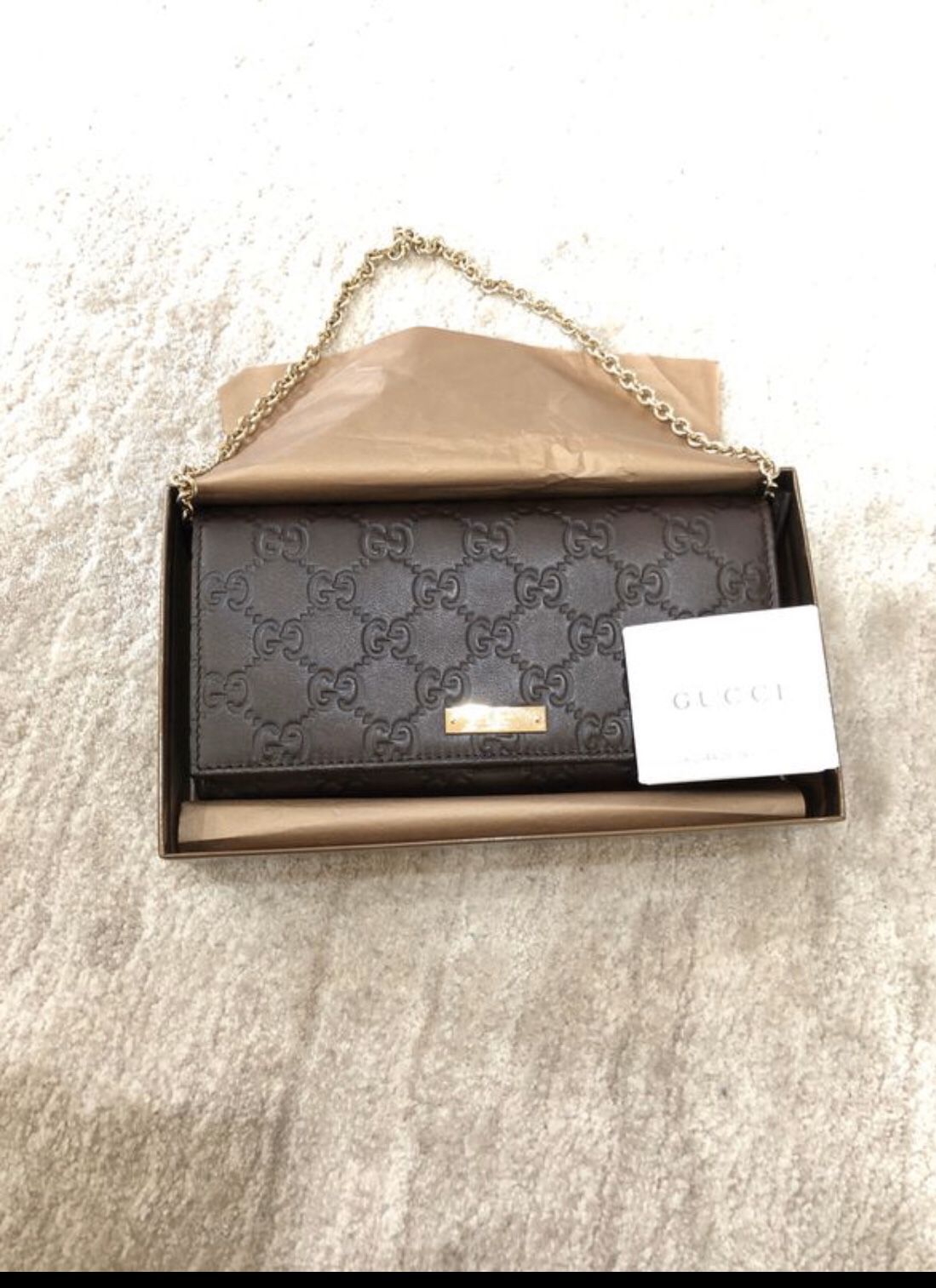 Gucci Chain Wallet - Brand New!!!
