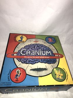 Cranium The Game For Your Whole Brain Board Game 2001 Edition Fast Shipping!