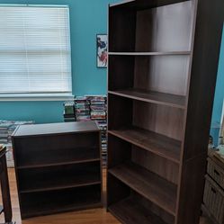 Set Of Bookshelves