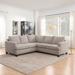Sonia 2-Piece Fabric Sectional