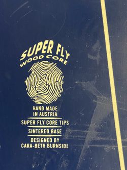 Burton Superfly Snowboard designed By Cara-Beth Burnside 139 for