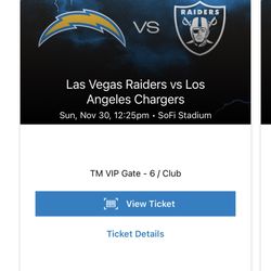 Raiders Vs Chargers 