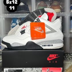 Jordan 4 White Cement