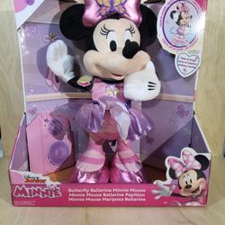 Disney Junior Minnie Mouse Sing and Dance Butterfly Ballerina Lights and Sounds