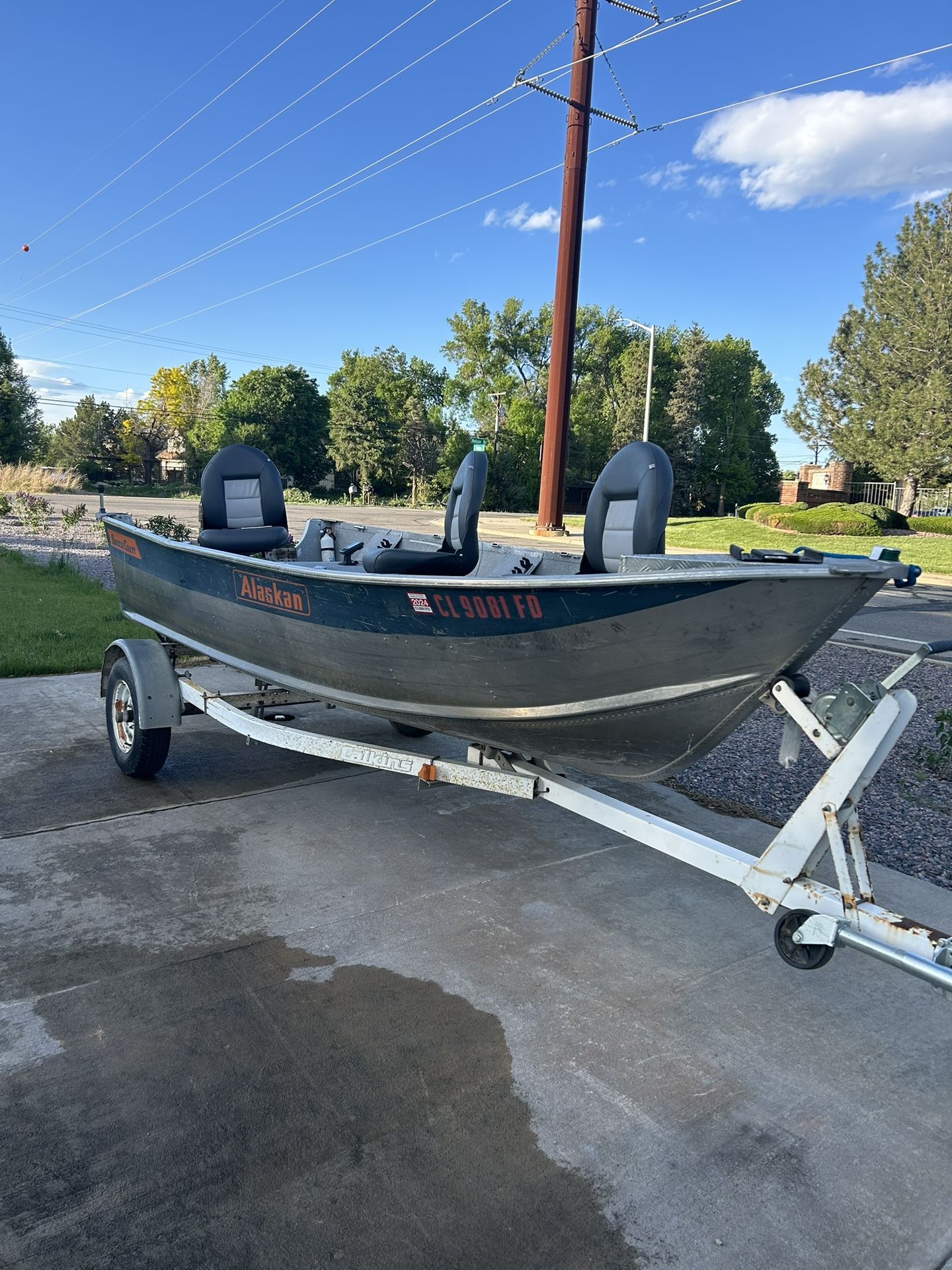 1991 15’ FT Alaskan Fishing Boat