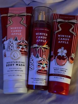 Winter candy apple
