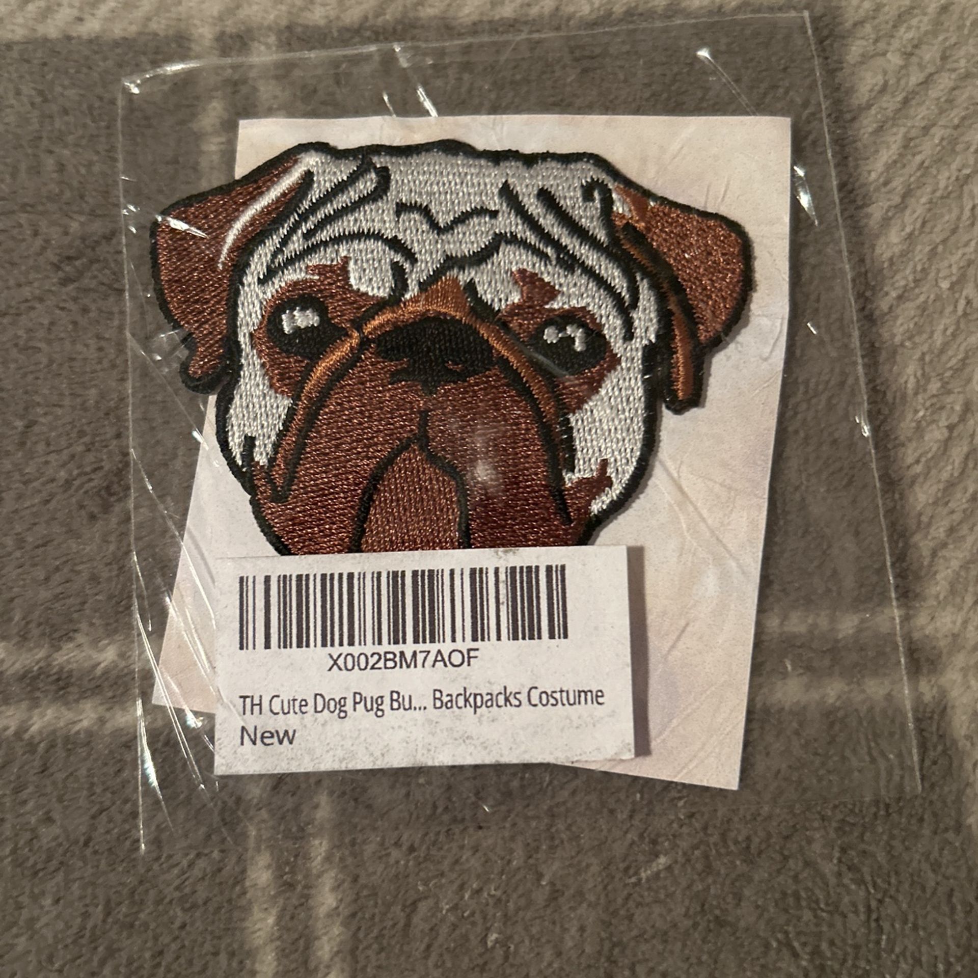 Dog Iron On Patch For Backpacks Clothing Jackets