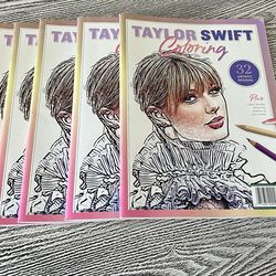 Taylor Swift Coloring Books- Lot of 5. $20 for lot