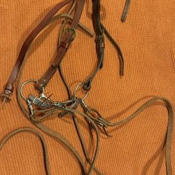 Cmc Horse bridle western 03 72344 Leather Rustic Cowgirl Cowboy Country
