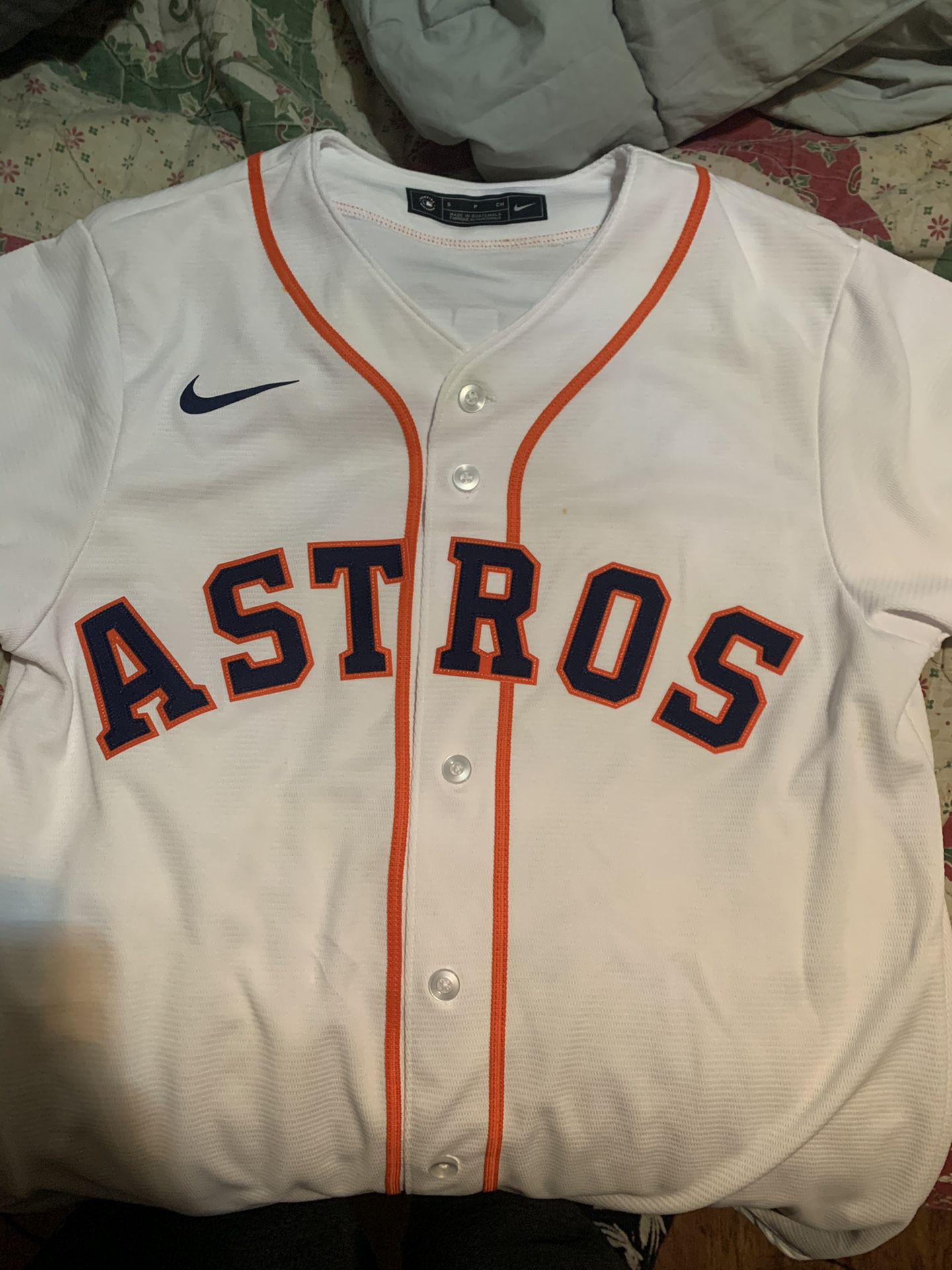 Astros size small fits like a medium I’m not sure