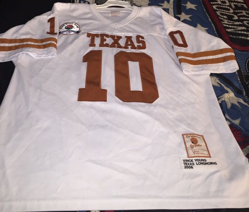Vince young hotsell rose bowl jersey