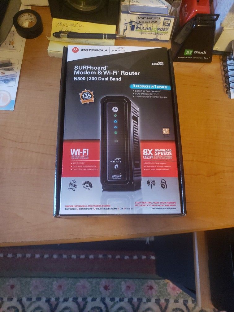 Surfboard Modem & WIFI Router 