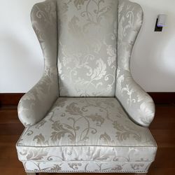 Ethan Allen Custom Wingback Chair