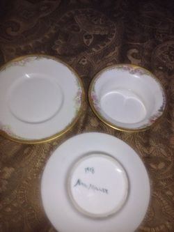 1918 Antique bone china