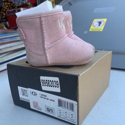 Ugg I Jesse Pink Boots Size 0/1 (0-6 Months) Uggs Used