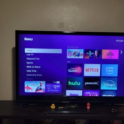 50" Insignia TV with Roku