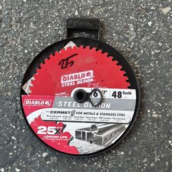 Diablo 6 1/2 in. Circular Saw Blade Metal&Stainless Steel