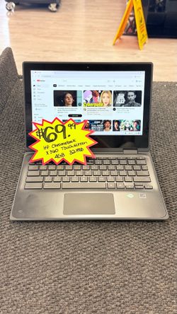 Hp x360 Chromebook 4gb 32hdd Touchscreen