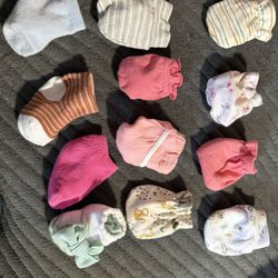 Baby Newborn Socks And Mittens