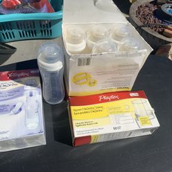 Nursing Bottles and Liners