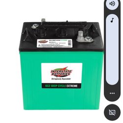  4. X   6 VOLT Interstate Batteries  Deep Cycle