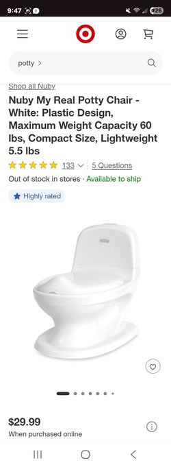 Nuby Potty Chair