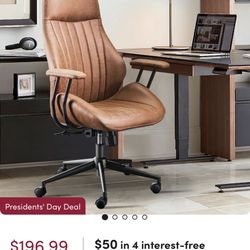 Leather Desk Chair