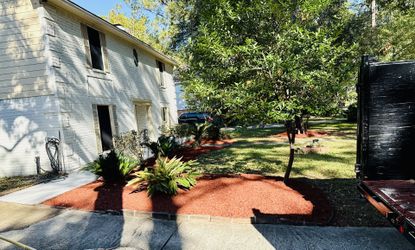 Plants-brown mulch-red mulch-black-any color