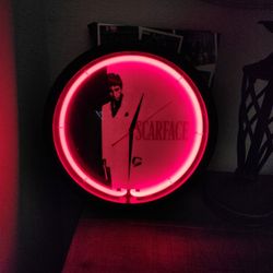Scarface Clock