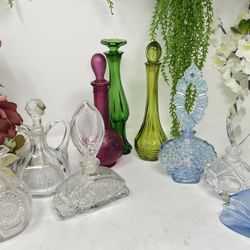 Vintage Perfume & Vanity Glass Collection