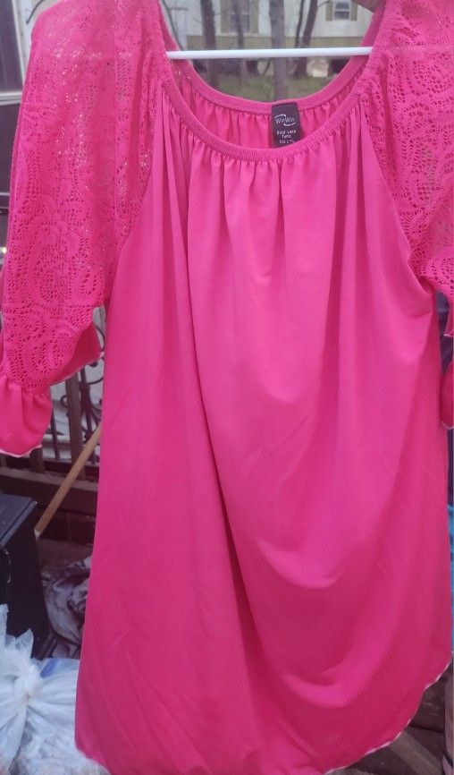 Hot Pink Tunic