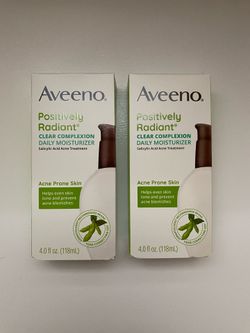 Aveeno Positively Radiant daily moisturizer