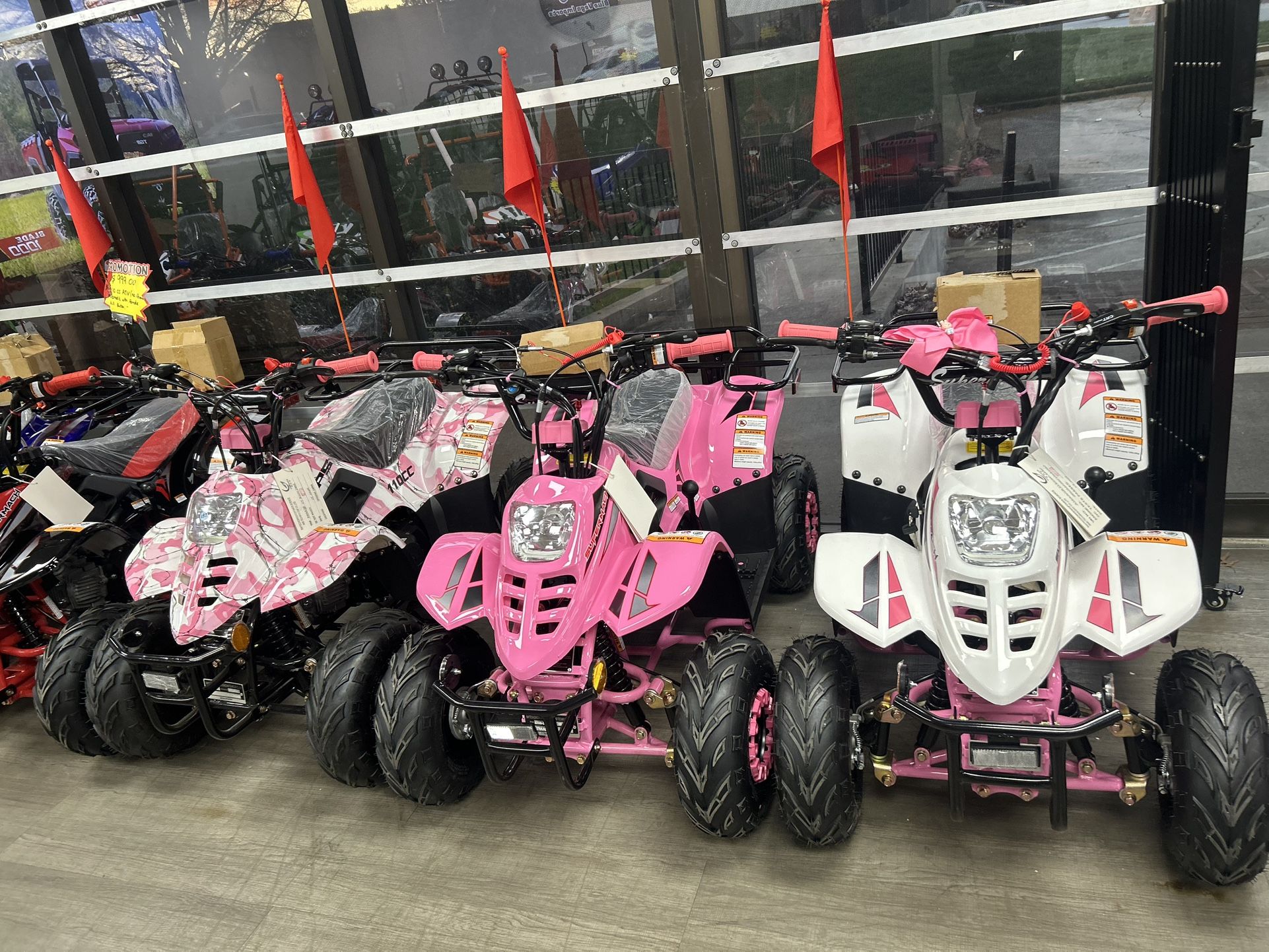 110 CC ATV WITH REVERSE