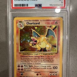 Charizard #4 PSA 5