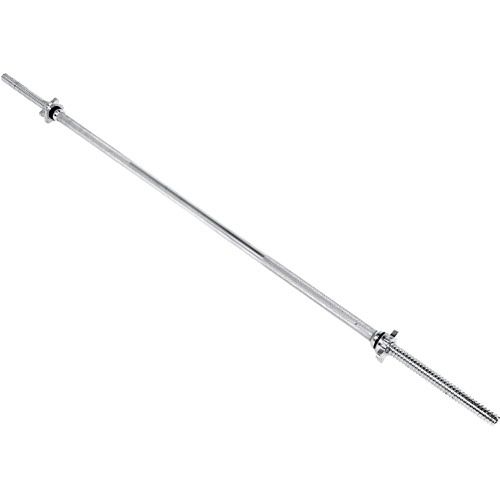 Cap Barbell Straight Standard Weight Bar with Threaded Ends, 6ft